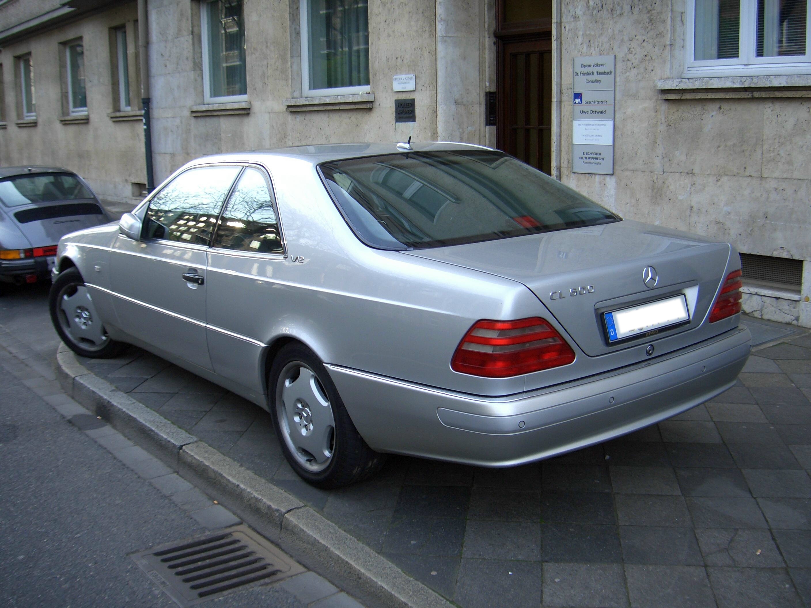 Mercedes-Benz CL-Class 1998 #4