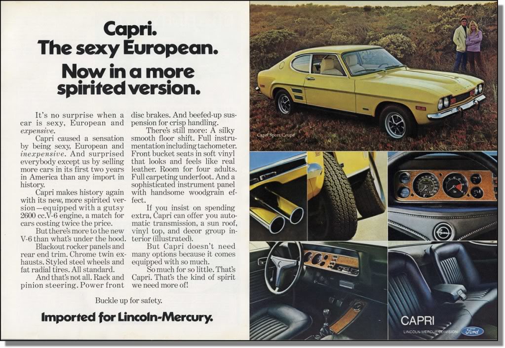 Mercury Capri 1972 #11