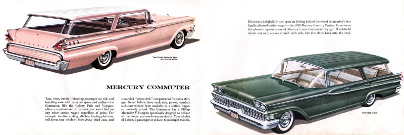 Mercury Commuter 1959 #10