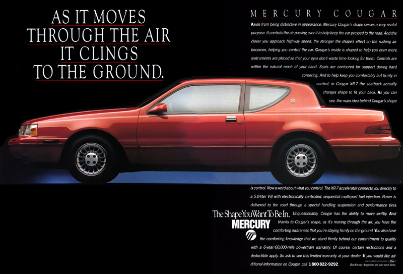 Mercury Cougar 1987 #14