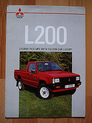 Mitsubishi Pickup 1985 #13