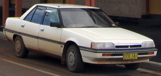 Mitsubishi Sigma 1989 #9