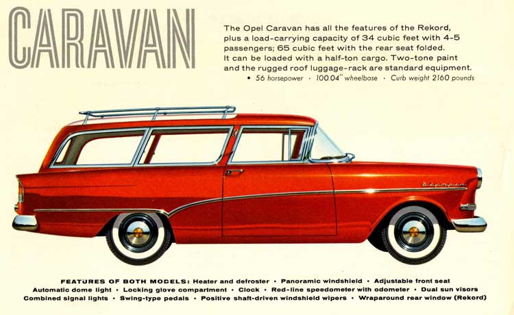 Opel Caravan 1959 #5