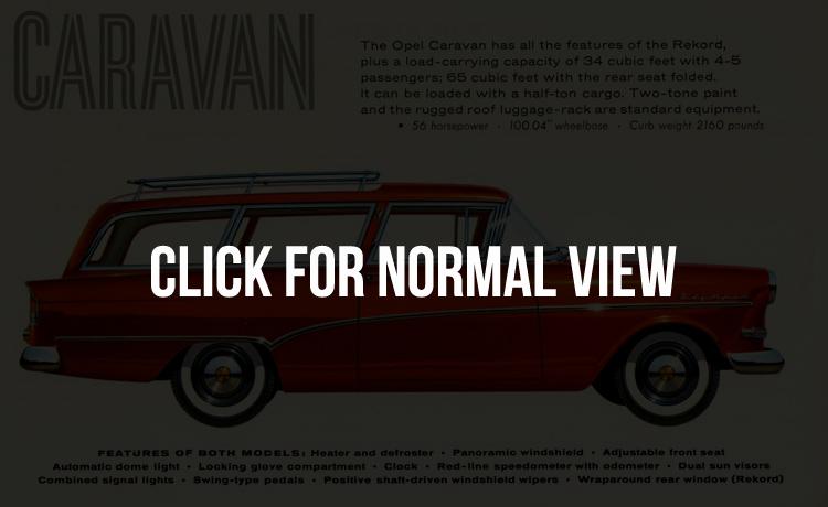 Opel Caravan 1962 #13