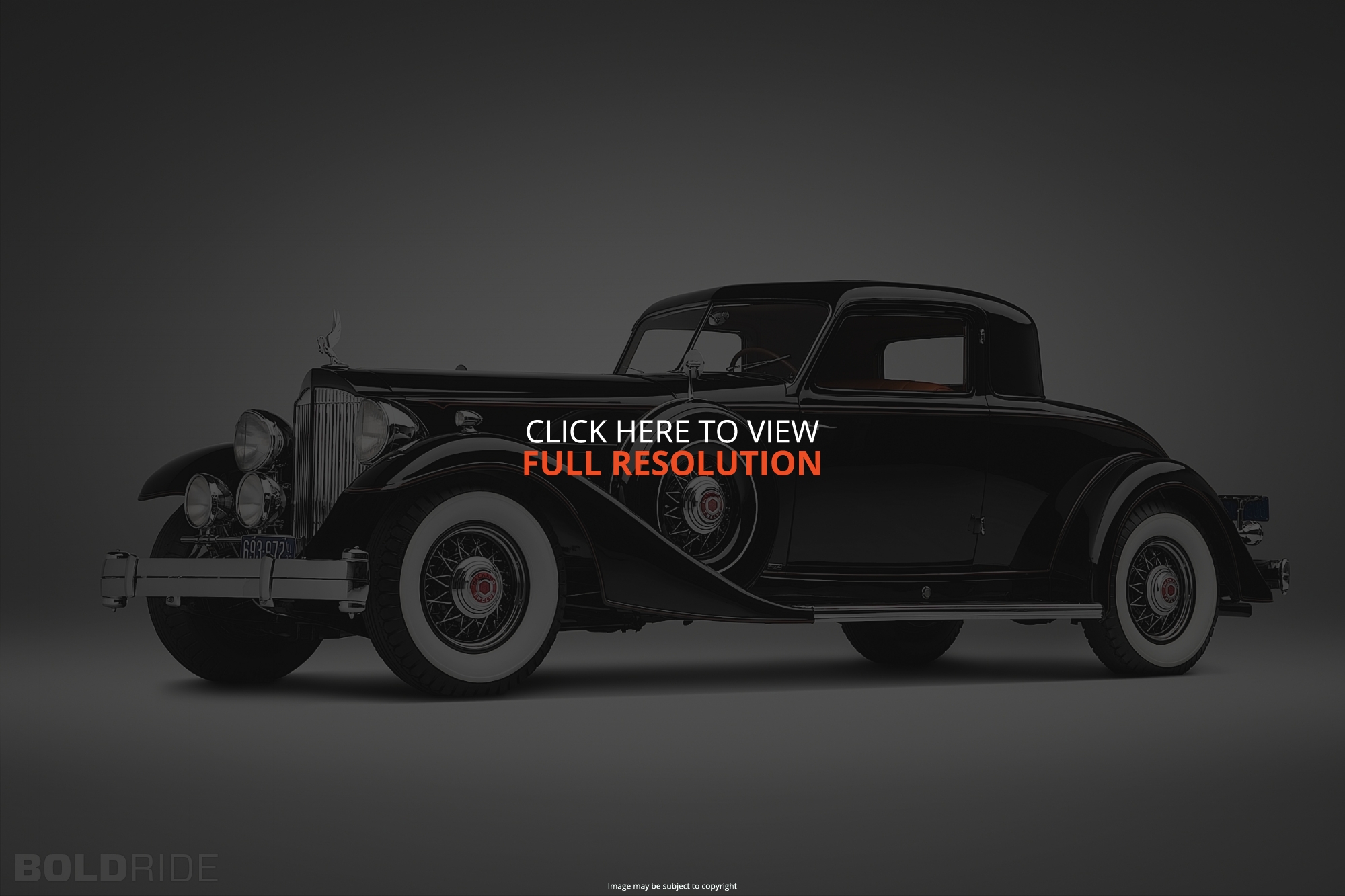 Packard Custom 12 1933 #4