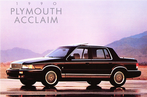 Plymouth Acclaim 1990 #6
