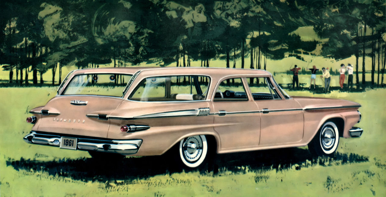 Plymouth Suburban 1961 #8
