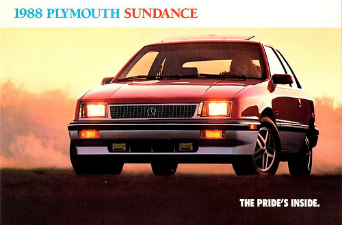 Plymouth Sundance 1988 #3