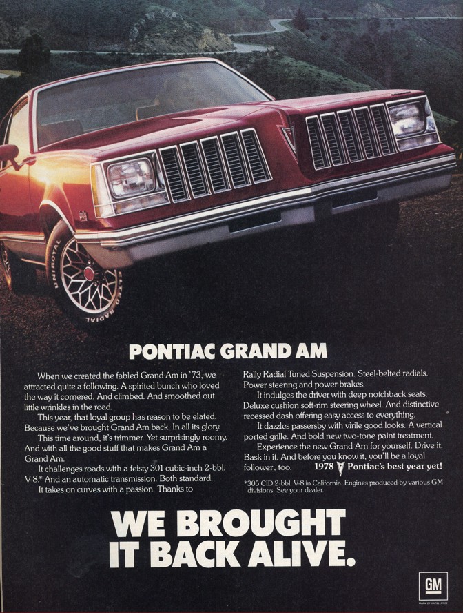 Pontiac Grand Am 1978 #2