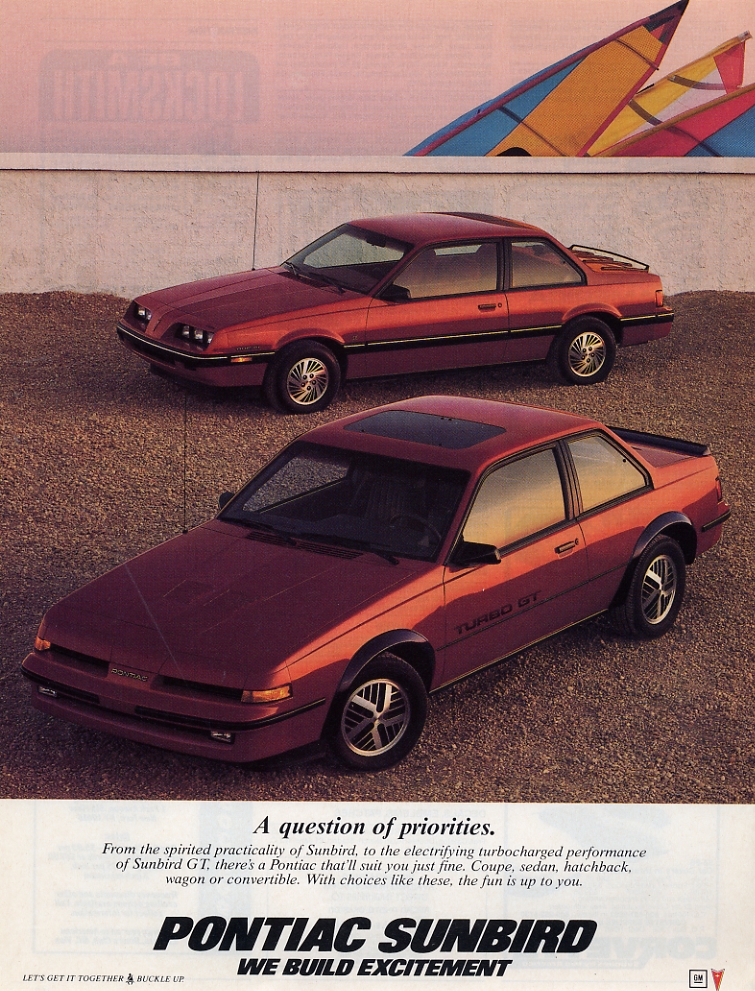Pontiac Sunbird 1988 #11