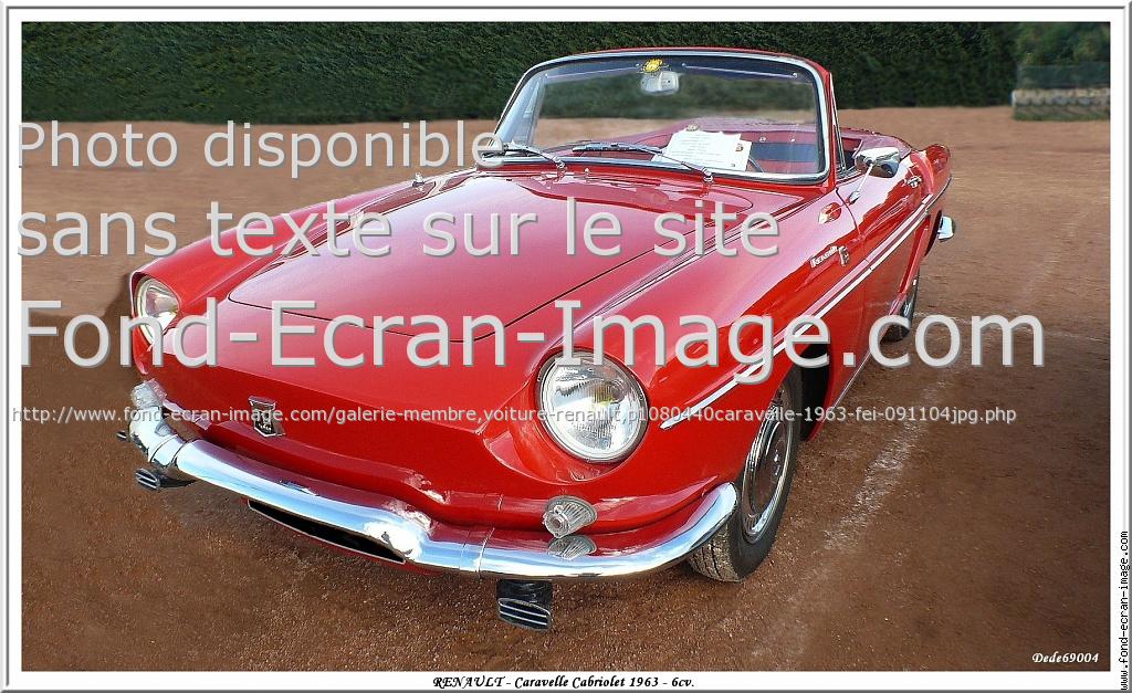 Renault Caravalle 1963 #10