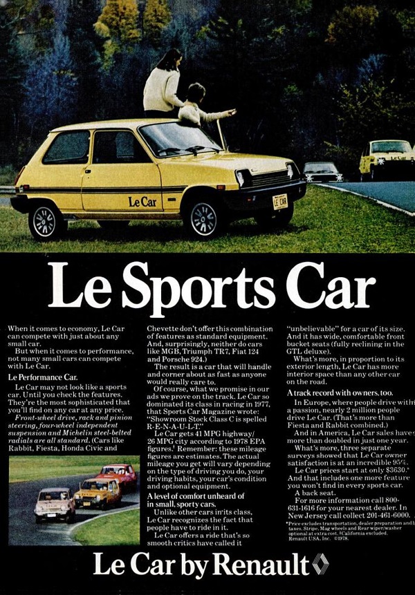 Renault LeCar 1978 #9