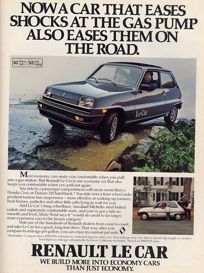 Renault LeCar 1980 #7