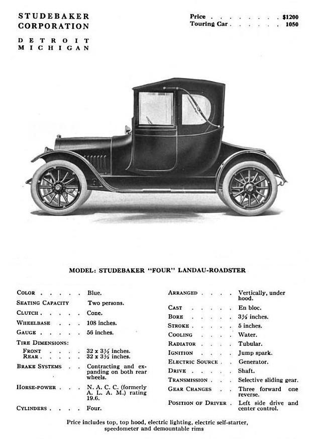 Studebaker Model G-8 1911 #12