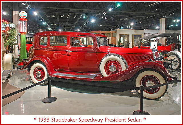 Studebaker President Speedway 1933 #2