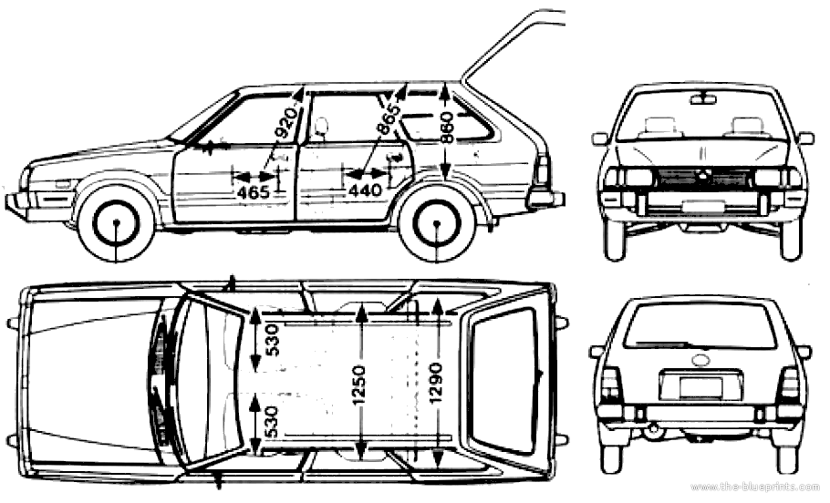 Subaru 1600 1981 #4