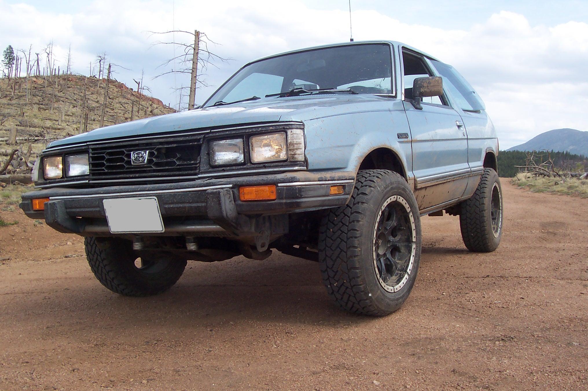 Subaru GL 1985 #10