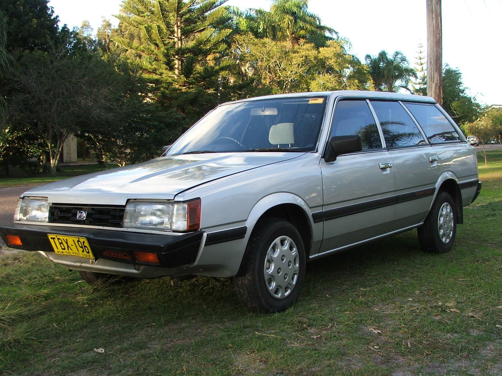 Subaru GL 1985 #8