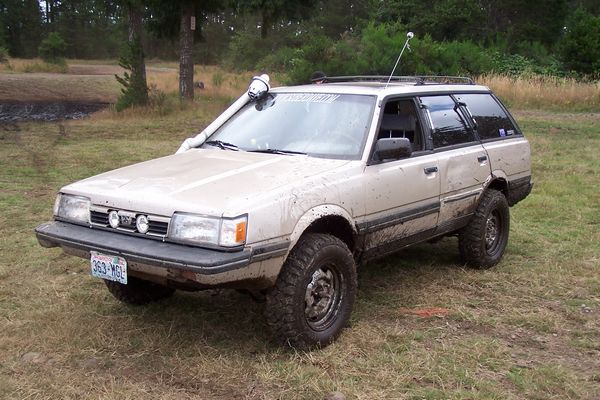 Subaru GL 1987 #6