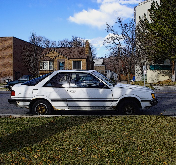 Subaru GL 1988 #11