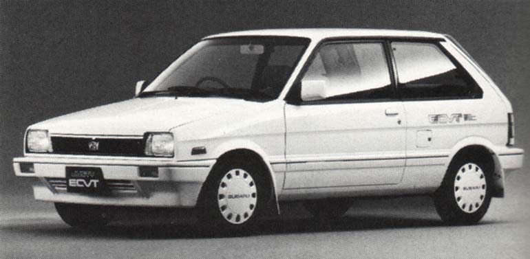 Subaru Justy 1987 #6