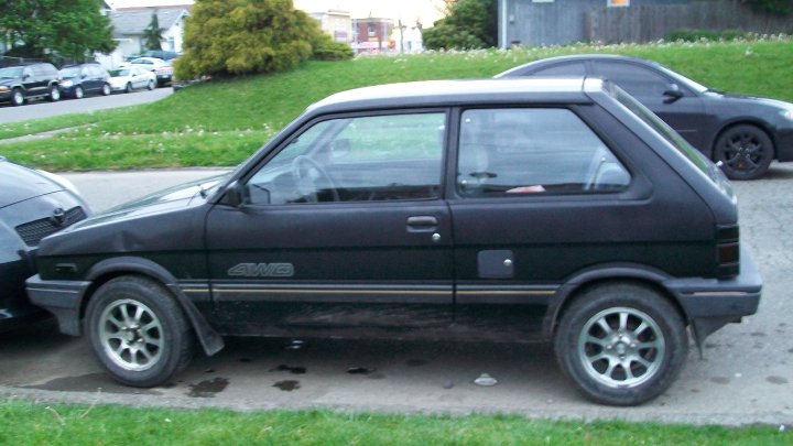Subaru Justy 1988 #4