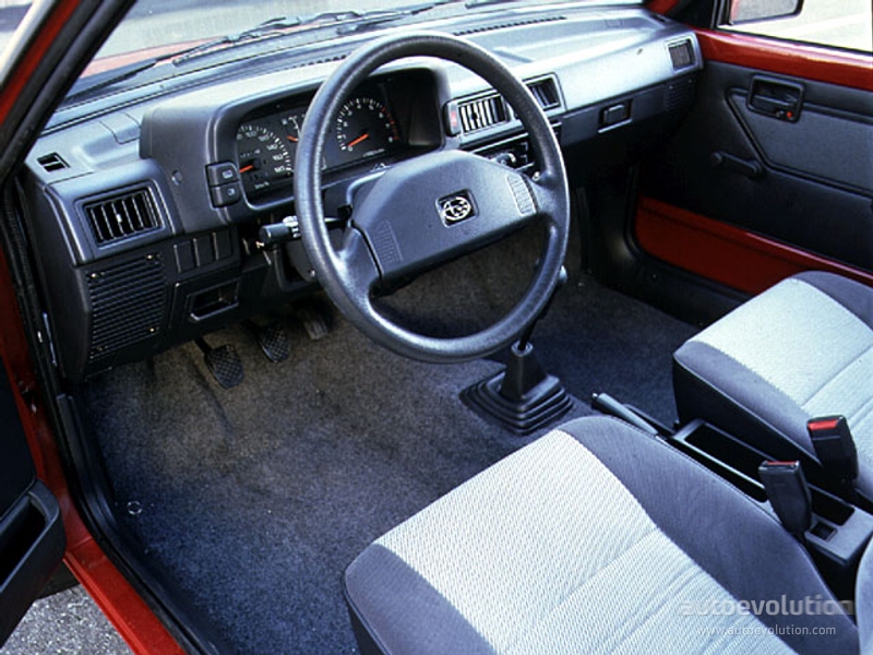 Subaru Justy 1989 #10