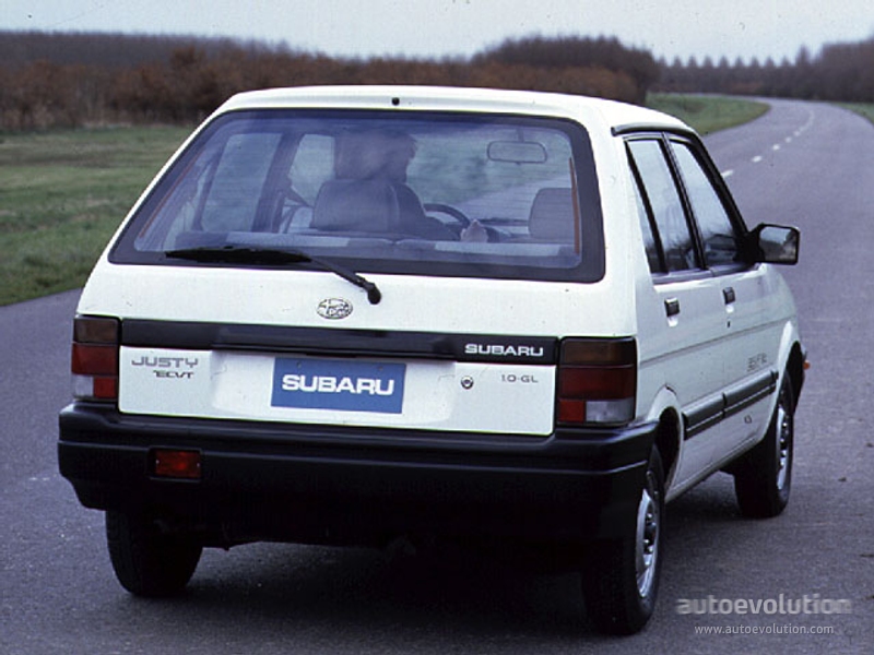 Subaru Justy 1989 #12