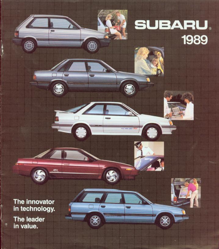 Subaru Justy 1989 #3