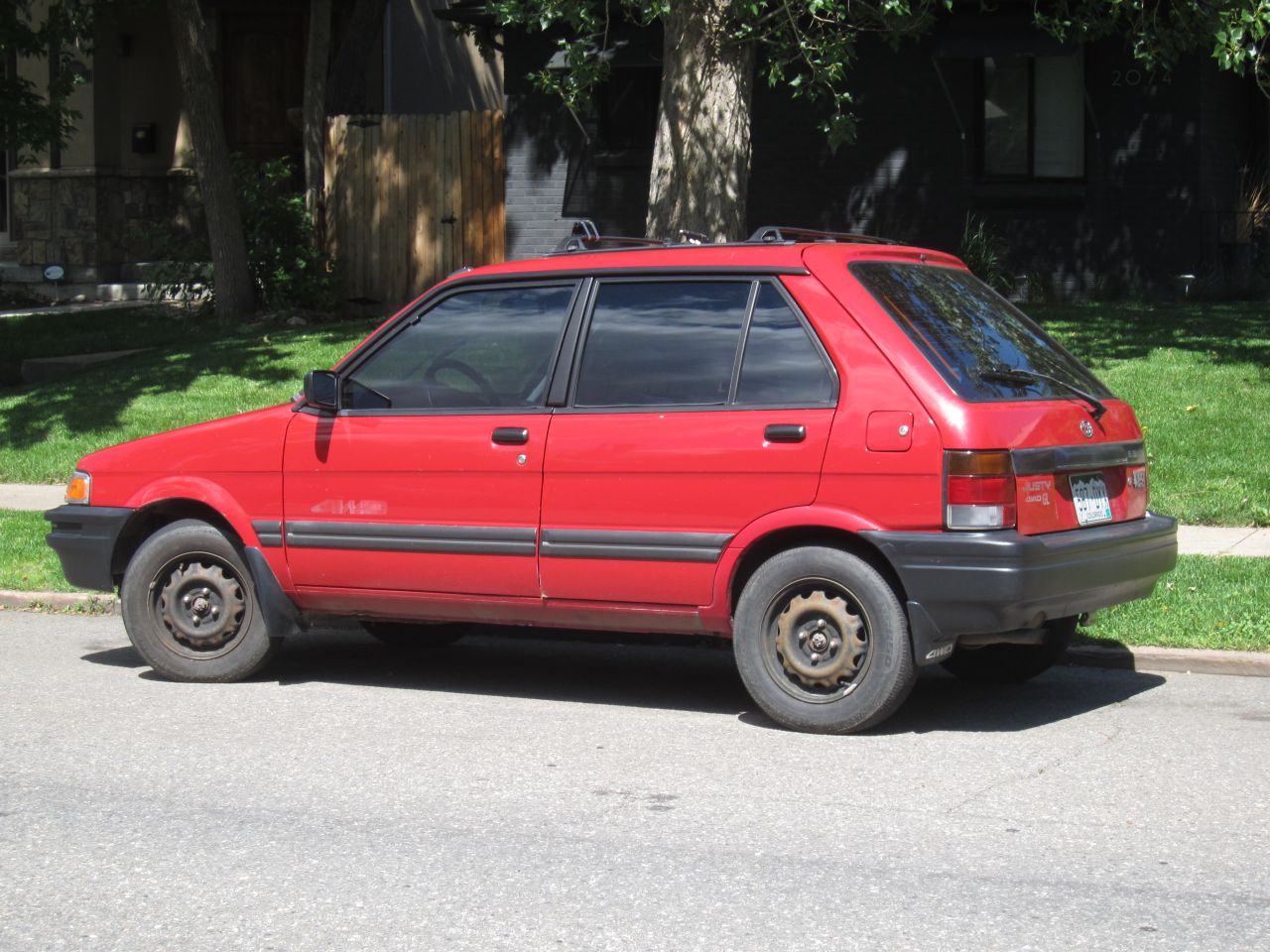 Subaru Justy 1989 #5