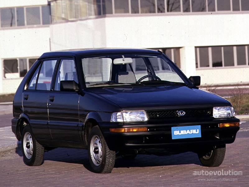 Subaru Justy 1989 #9