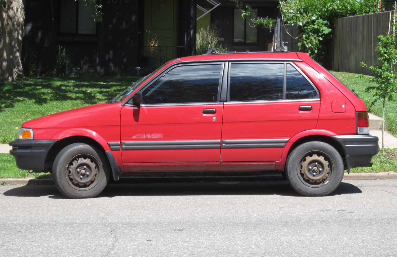 Subaru Justy 1991 #5
