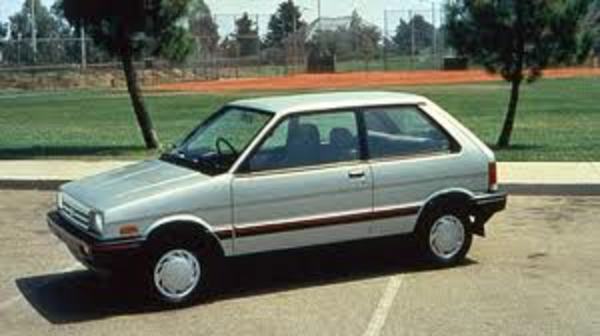 Subaru Justy 1992 #8