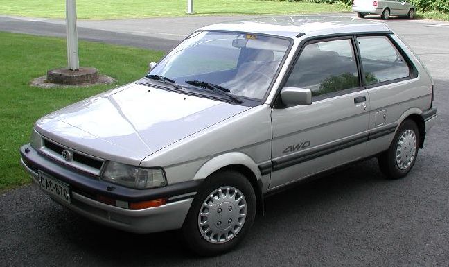 Subaru Justy 1994 #4