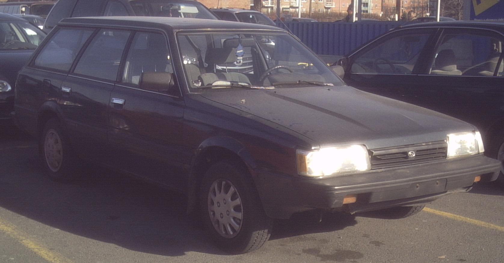 Subaru Loyale 1990 #11