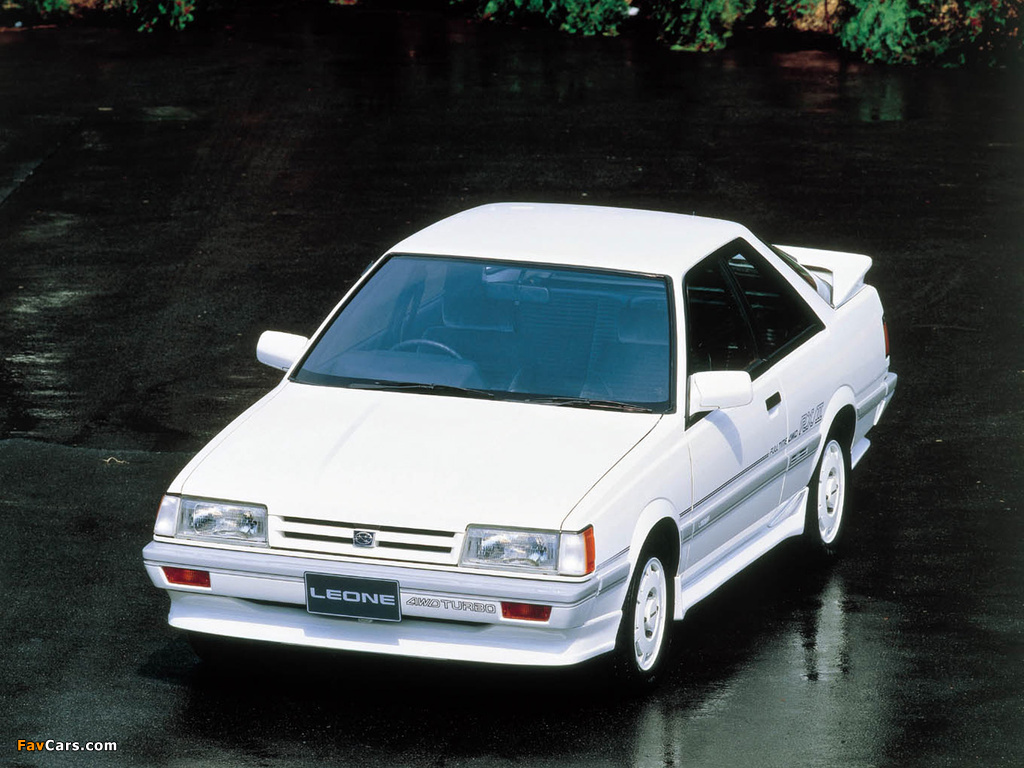 Subaru RX 1986 #7