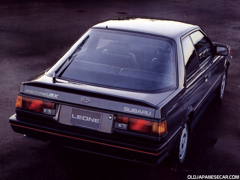Subaru RX 1987 #12