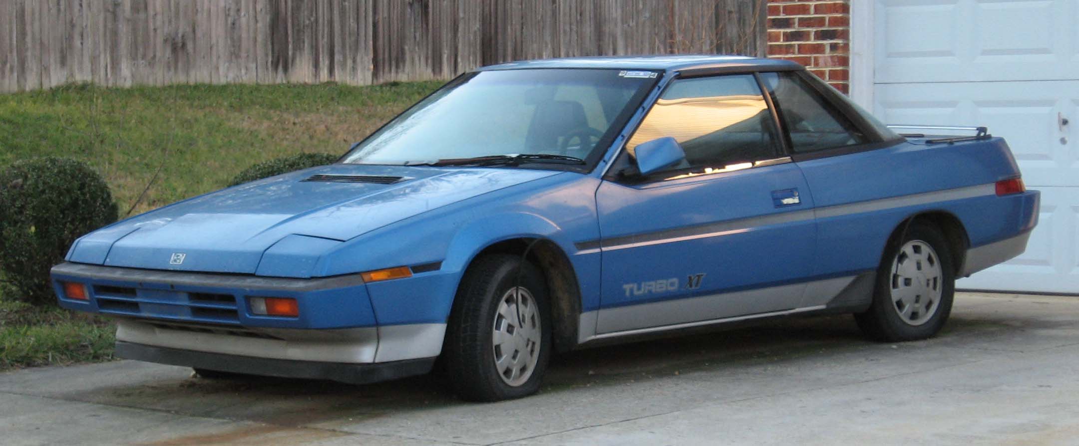 Subaru XT 1986 #7