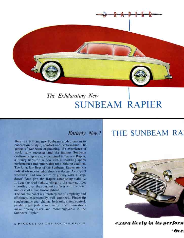Sunbeam Rapier 1956 #8