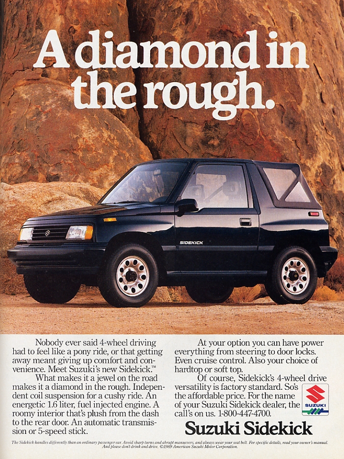 Suzuki Sidekick 1989 #3