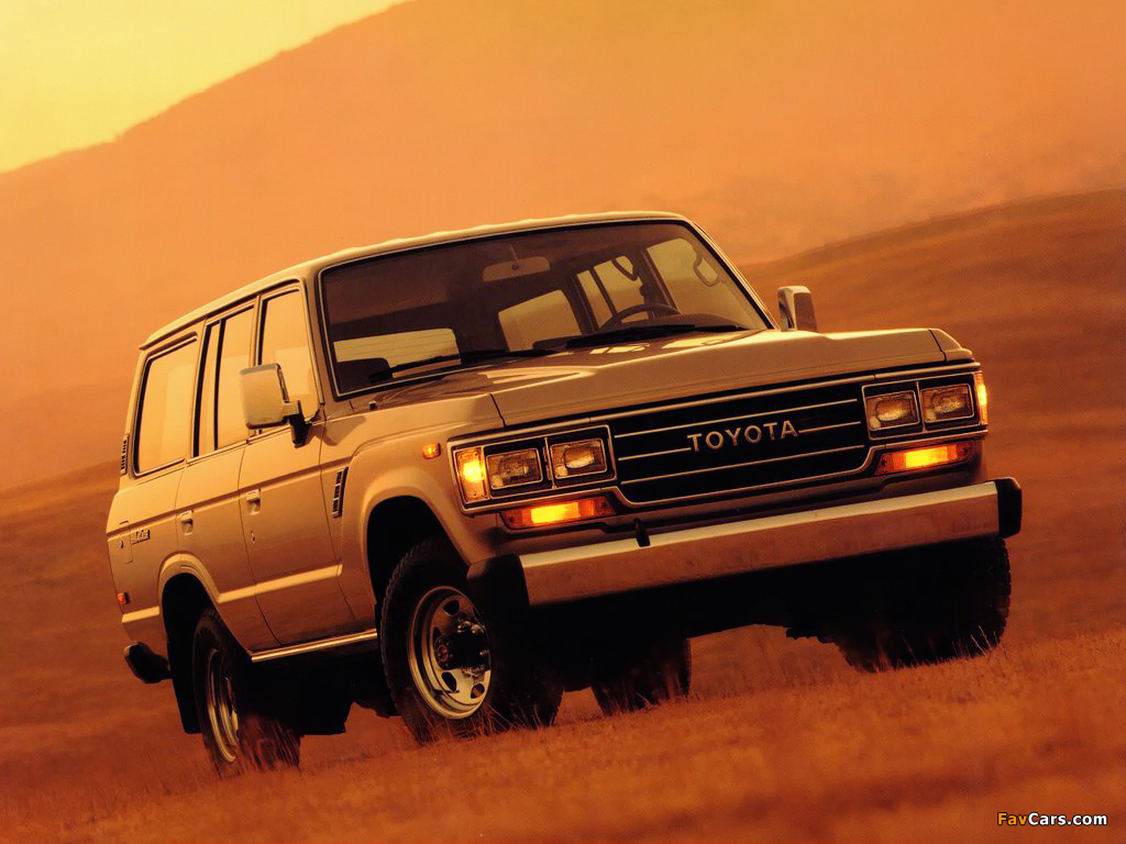 Toyota Land Cruiser 1987 #8