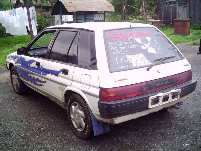 Toyota Tercel 1989 #6