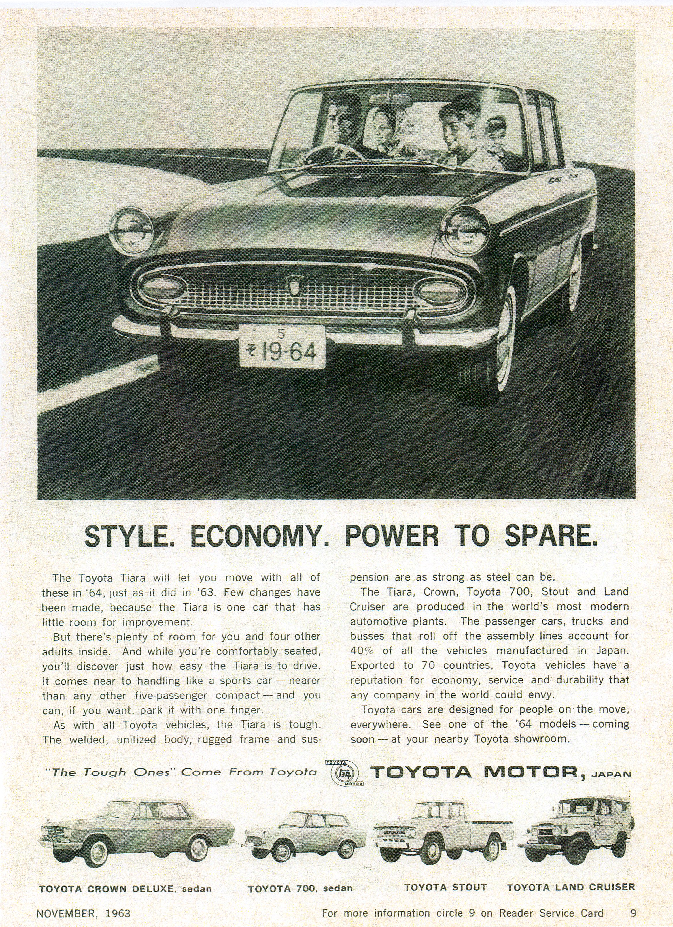 Toyota Tiara 1964 #10