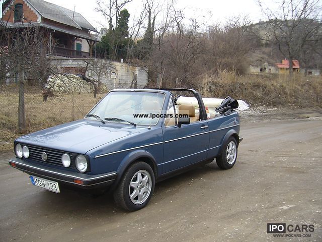 Volkswagen Cabriolet Classic #20