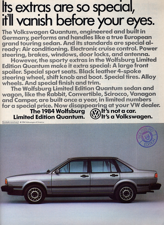 Volkswagen Quantum 1987 #14