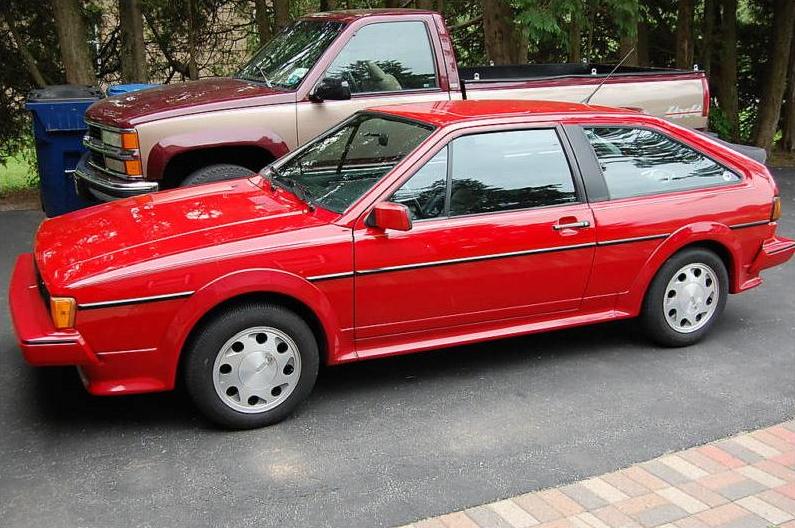 Volkswagen Scirocco 1986 #3