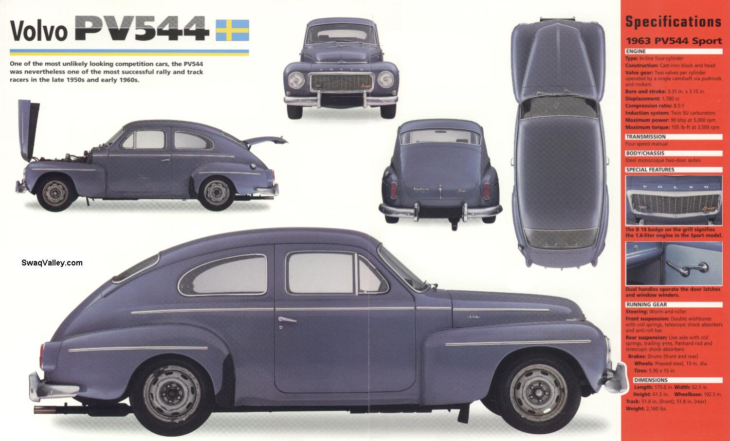 Volvo 544 1963 #3