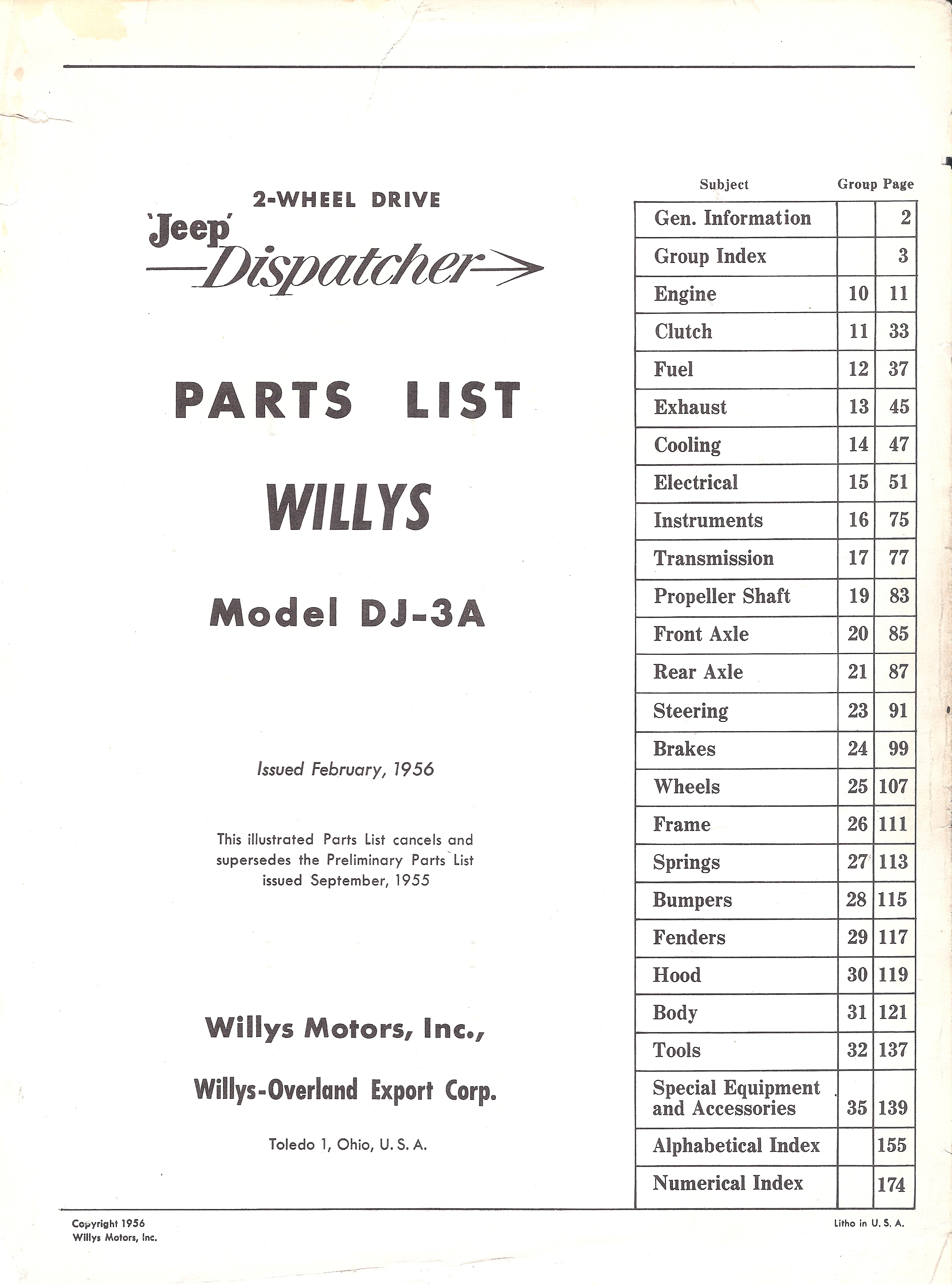 Willys DJ-3A 1956 #13