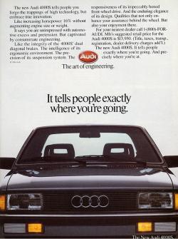 Audi 4000 1985 #6
