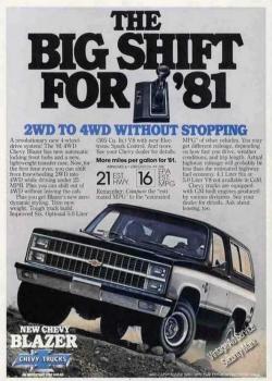 Chevrolet Blazer 1981 #7